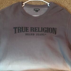 True Religion Mens Ombre Long Sleeve